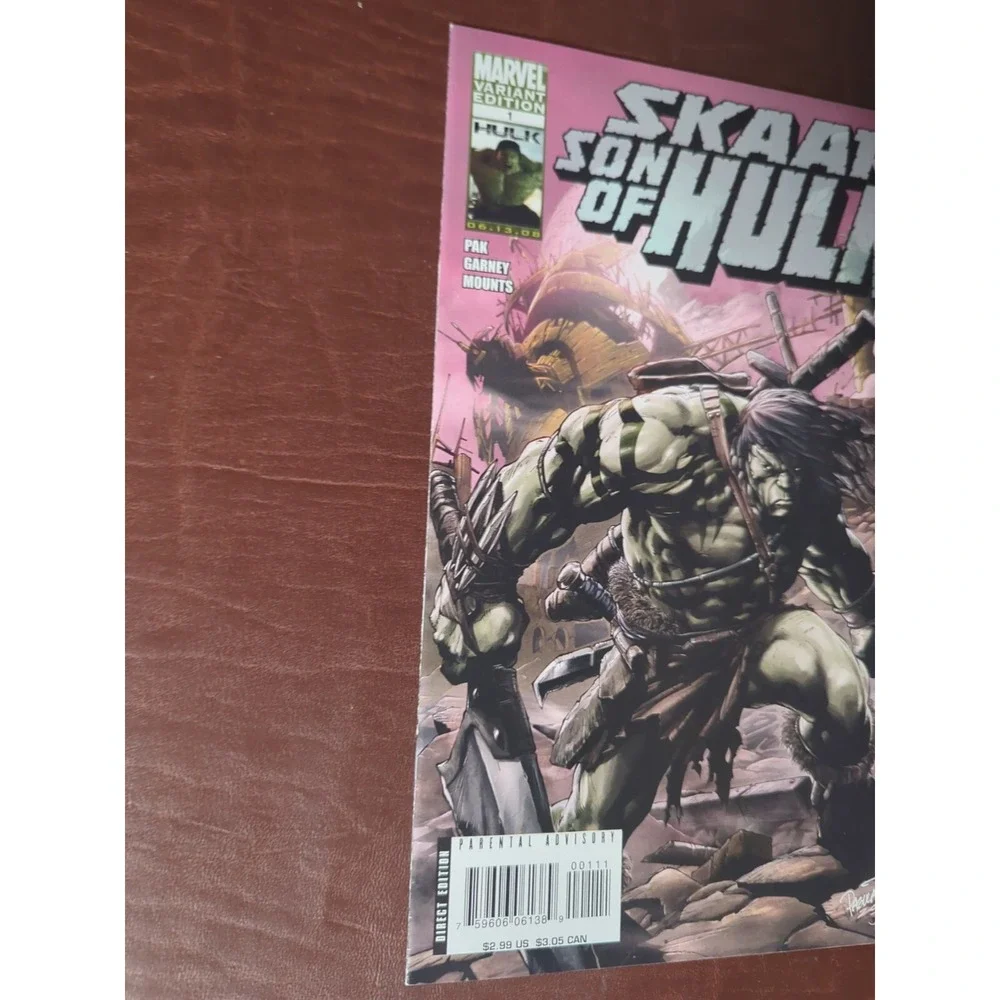 Skaar Son‎ of Hulk #1 Variant (2008) Pagulayan Cover NM Range Bagged/Boarded